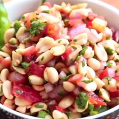 A picture of Peanut masala.