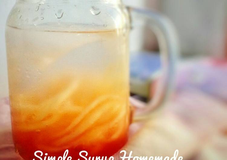 Resep Sirup Gula (Simple Syrup) Homemade, Bikin Ngiler