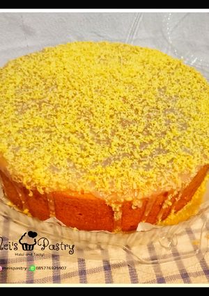 Foto resep Lemon Butter Cake with Lemon Glaze