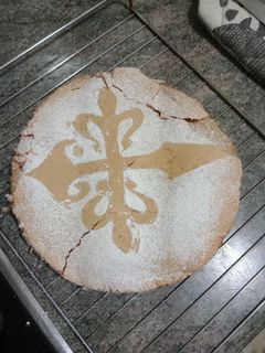 Una foto de Tarta de Santiago