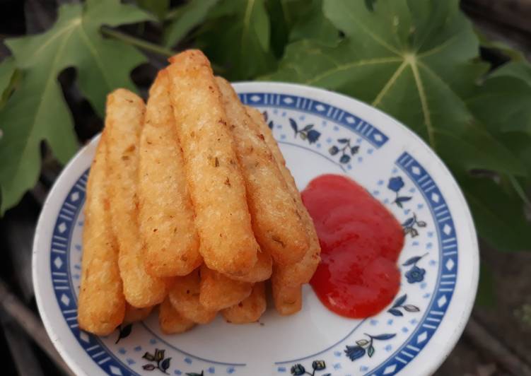 Cara Gampang Menyiapkan Potato Cheese Stick Anti Gagal
