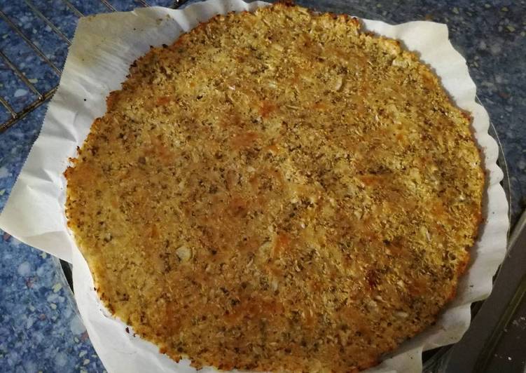 Masa de pizza de coliflor (BLW)