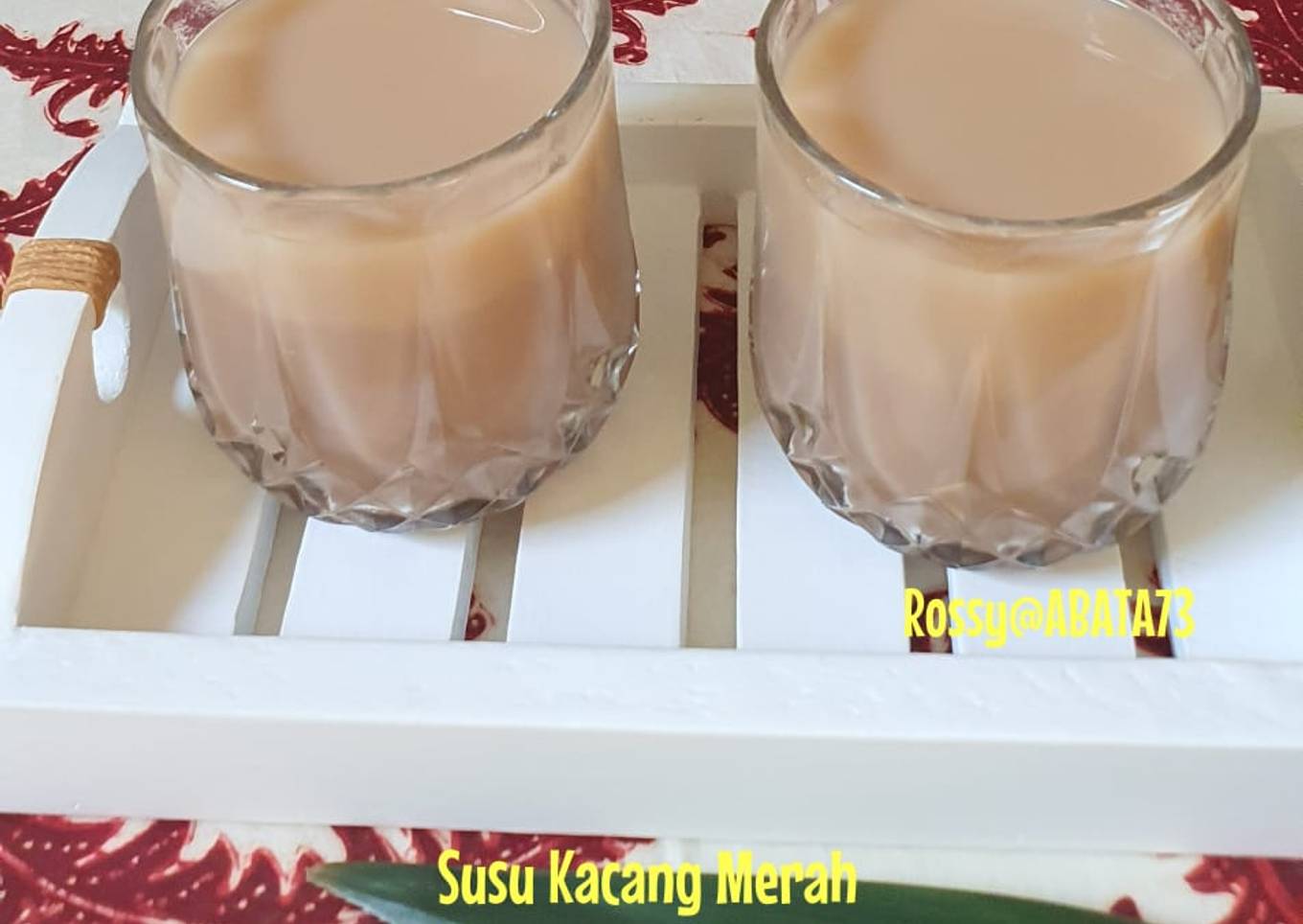 Susu Kacang Merah (Gula Semut Aren)