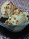 Helado casero de aguacate