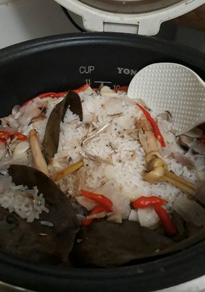 Foto resep Nasi liwet magic com