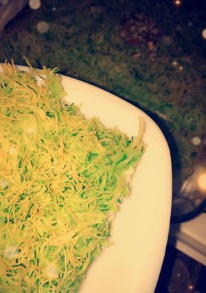 صورة لوصفة كنافة خضراء