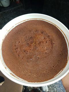 Una foto de Bizcocho de chocolate exprés