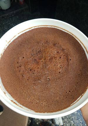 Una foto de Bizcocho de chocolate exprés