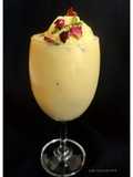 Custard Kesar Badam Milk with Kesar Gulab Pista Ice-cream
