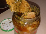 Lengua la vinagreta vegana o Seitán a la vinagreta