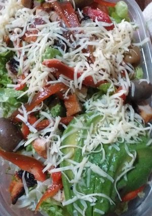 Una foto de Ensalada lila