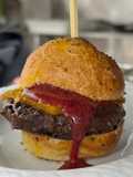 Burger Dulce de Chocolate y Frutos Rojos