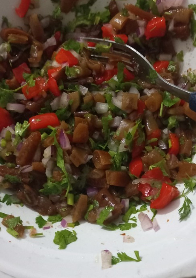 Una foto de Ceviche de cochayuyo