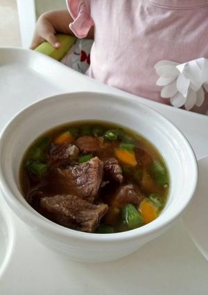 Foto resep Asem asem buncis daging sapi