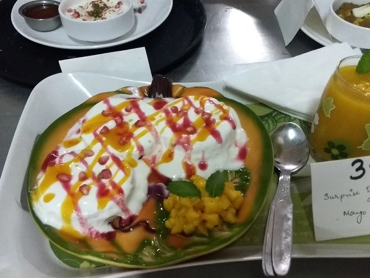 Easy Way Prepare Recipe Surprise dahi bhala and mango smoothie that is Perfect, Can Spoil the Tongue}