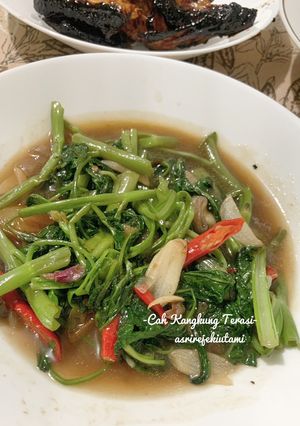 Foto resep Cah Kangkung Terasi