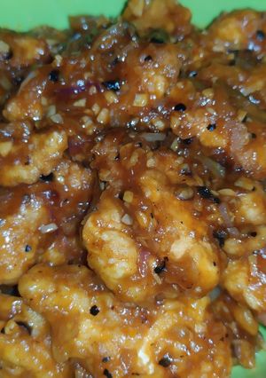 Foto resep Ayam Lada Hitam