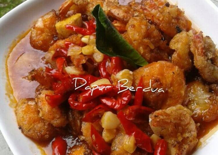 Resep Udang Krispi Asam Manis Anti Gagal