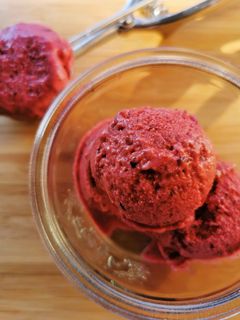 Foto de Gelado de Framboesa e Iogurte