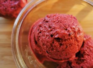 Foto de Gelado de Framboesa e Iogurte