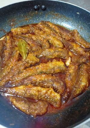 صورة لوصفة سردين بالخل والزيت 😋😋