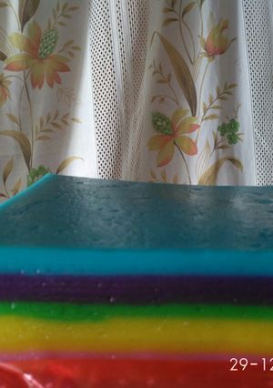 Foto resep Lapis kanji/ tepung beras