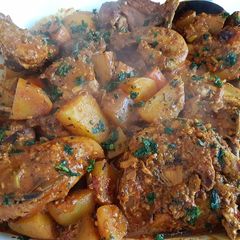 A picture of Glorious roast chicken.