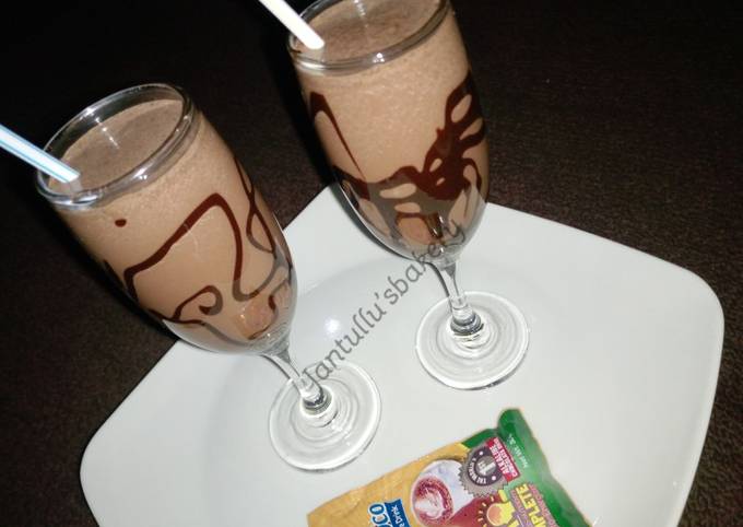 Chocolate milkshake