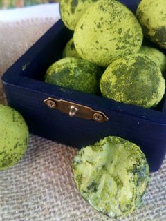 Una foto de Trufas Matcha🍵