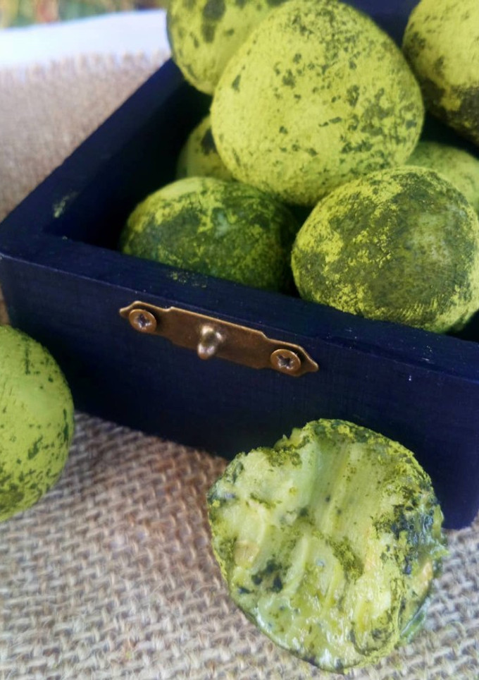 Una foto de Trufas Matcha🍵