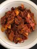 (Masakan Sederhana Dengan Empat Bahan) Sambal Goreng Kentang Daging
