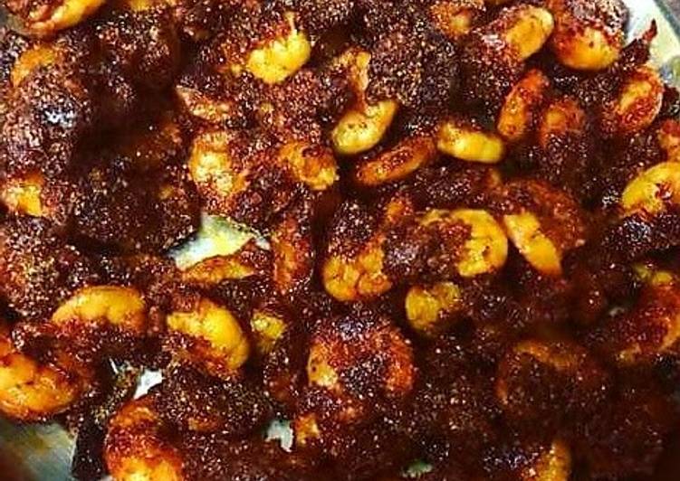 Hot and Sweet Prawns