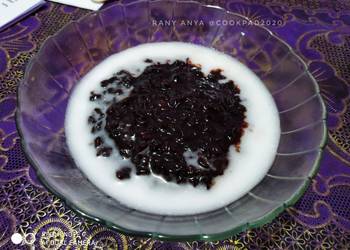 Resep Unik Bubur Ketan Hitam Nikmat Lezat