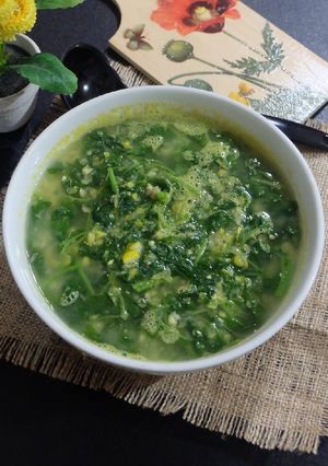 Foto resep Sayur Menir Bayam Jagung