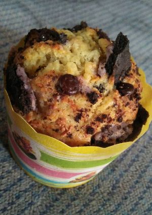 Foto resep Banana Oreo Muffin Mudah dan Yummy