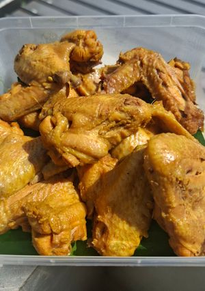 Foto resep Ungkep Sayap Ayam Stok - Untuk 1 Kg Sayap