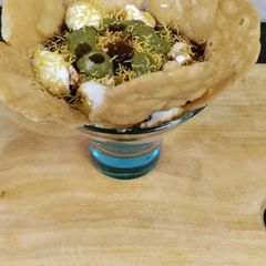 A picture of Instant Dahi Papdi Cups(10 min party starter recipe).