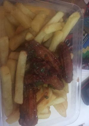 A picture of Irish Potato Chips.