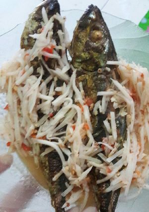 Foto resep Ikan bakar sambel mangga muda