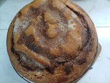 Torta rápida marmolada