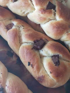Una foto de Trenzas con chocolate