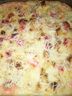 صورة لوصفة ڨراتان بطاطا بالمرڨاز و سكالوب مرحي