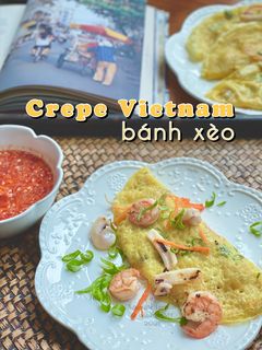 Gambar Crepe Vietnam (Seafood bánh xèo) 🇻🇳