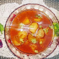 A picture of Alu, Tindy ka qorma.