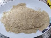Una foto de escalope de pollo