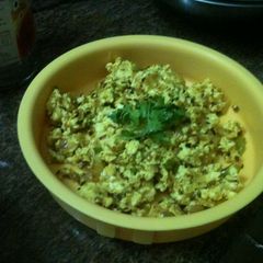 A picture of Paneer Burji.