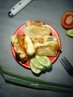 Foto resep Roti John Versi Roti Tawar