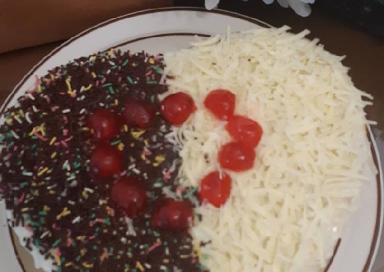 Resep Cake ultah susu kukus lembut gurih anti gagal Anti Gagal
