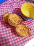 Muffins de Naranja y Coco para Bebés en Freidora de Aire