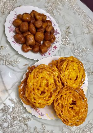 عکسی از دستور زولبیا و بامیه